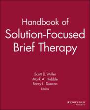 Handbook of Solution–Focused Brief Therapy