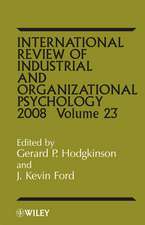 International Review of Industrial and Organizational Psychology 2008 V23