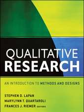 Qualitative Research – An Introduction to Methods and Designs