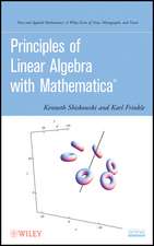 Principles of Linear Algebra With Mathematica