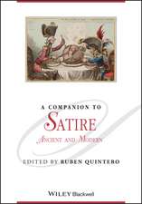 A Companion to Satire – Ancient and Modern