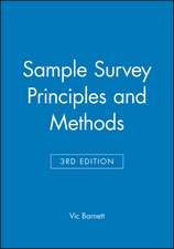 Sample Survey Principles and Methods 3e