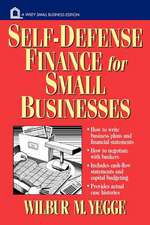 Self–Defense Finance