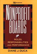 Nonprofit Boards – Roles Responsibilities & Performance