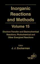 Inorganic Reactions & Methods V15 – Electron– Transfer & Electrochemical Reactions, Photochemical & Other Energized Reactions