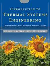 Introduction to Thermal Systems Engineering – Thermodynamics, Fluid Mechanics & Heat Transfer +CD (WSE)