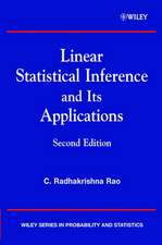 Linear Statistical Inference and Its Applications