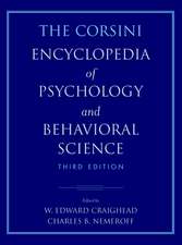 The Corsini Encyclopedia of Psychology & Behavioral Science 3e 4V Set