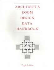 Architect′s Room Design Data Handbook