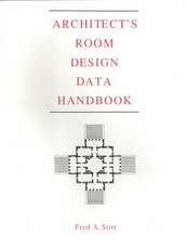 Room Design Data Handbook