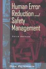 Human Error Reduction 3e