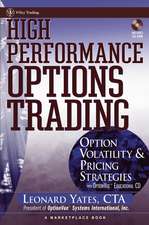 High Performance Options Trading w/CD