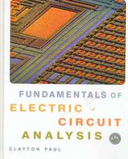 Fundamentals of Electric Circuit Analysis