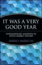 It Was a Very Good Year – Extraordinary Moments in Stock Market History