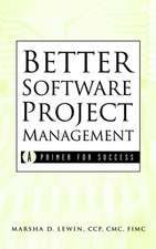 Better Software Project Manage