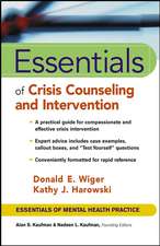 Crisis Counseling Essentials