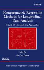 Nonparametric Regression Methods for Longitudinal Data Analysis – Mixed–Effects Modeling Approaches