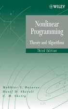 Nonlinear Programming – Theory and Algorithms 3e