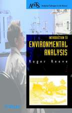 Introduction to Environmental Analysis