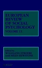 European Review of Social Psychology V11