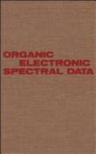 Organic Electronic Spectral Data V25