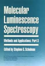 Molecular Luminescence Spectroscopy Pt3 – Methods and Applications