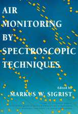 Air Monitoring by Spectroscopic Techniques