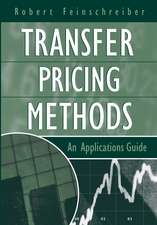 Transfer Pricing Methods – An Applications Guide