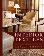 Interior Textiles – Fabrics, Application and Historical Style