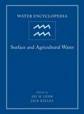 Water Encyclopedia – Surface and Agricultural Water