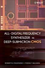 All–Digital Frequency Synthesizer in Deep– Submicron CMOS