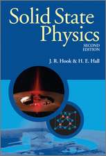 Hall, H: Solid State Physics