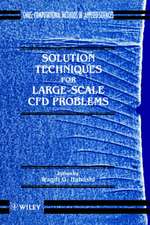 Sol Techniques for Large-Scale CFD Probs
