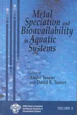 Metal Speciation Bioavailability