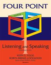 Four Point Listening and Speaking 1 (with Audio CD): Intermediate English for Academic Purposes