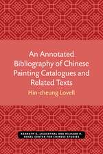 An Annotated Bibliography of Chinese Painting Catalogues and Related Texts