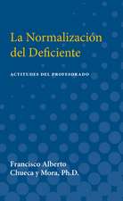 La Normalizacion del Deficiente: Actitudes del Profesorado (Teachers' Attitudes toward Mainstreaming Handicapped Children in Spain)