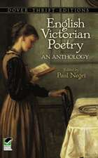 English Victorian Poetry: An Anthology