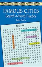 The Famous Cities Search-A-Word Puzzles