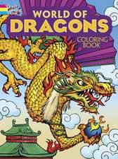 World of Dragons Coloring Book