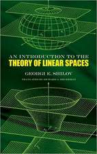 An Introduction to the Theory of Linear Spaces