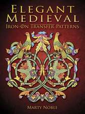 Elegant Medieval Iron-On Transfer Patterns