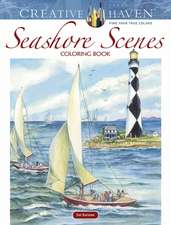 Barlowe, D: Creative Haven Seashore Scenes Coloring Book