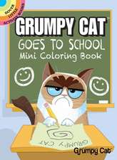 Grumpy Cat Goes to School Mini Coloring Book