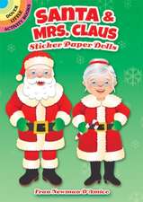 PAPER DOLL-SANTA & MRS CLAUS S