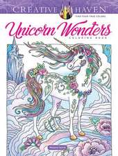 Creative Haven Unicorn Wonders Coloring Book