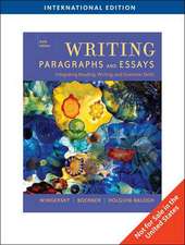 Wingersky, J: Writing Paragraphs and Essays, International E