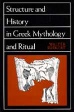 Burkert: Structure & History In Greek Mythology & Ritual (paper)