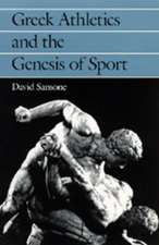 Greek Athletics & the Genesis of Sport (Paper)