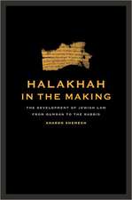 Halakhah in the Making – The Development of Jewish Law from Qumran to the Rabbis